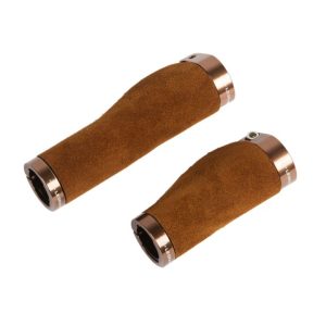 Chwyty rowerowe zamszowe SUMAC 137+100 MM