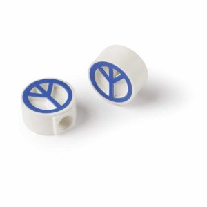 Nakrętki PEACE na wentyle rowerowe