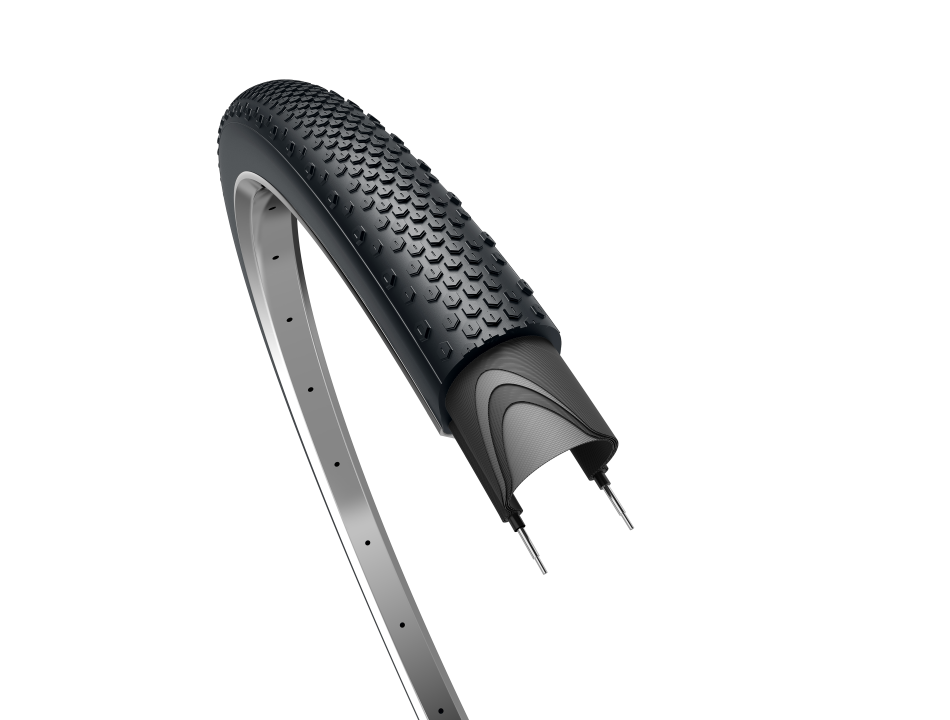 Opona rowerowa 700x38C (40-622) 30 TPI SATURN RING