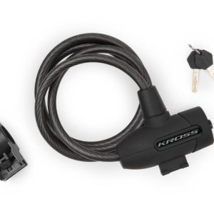 Zapięcie rowerowe linka na klucz KZK 110L 10x1800 mm