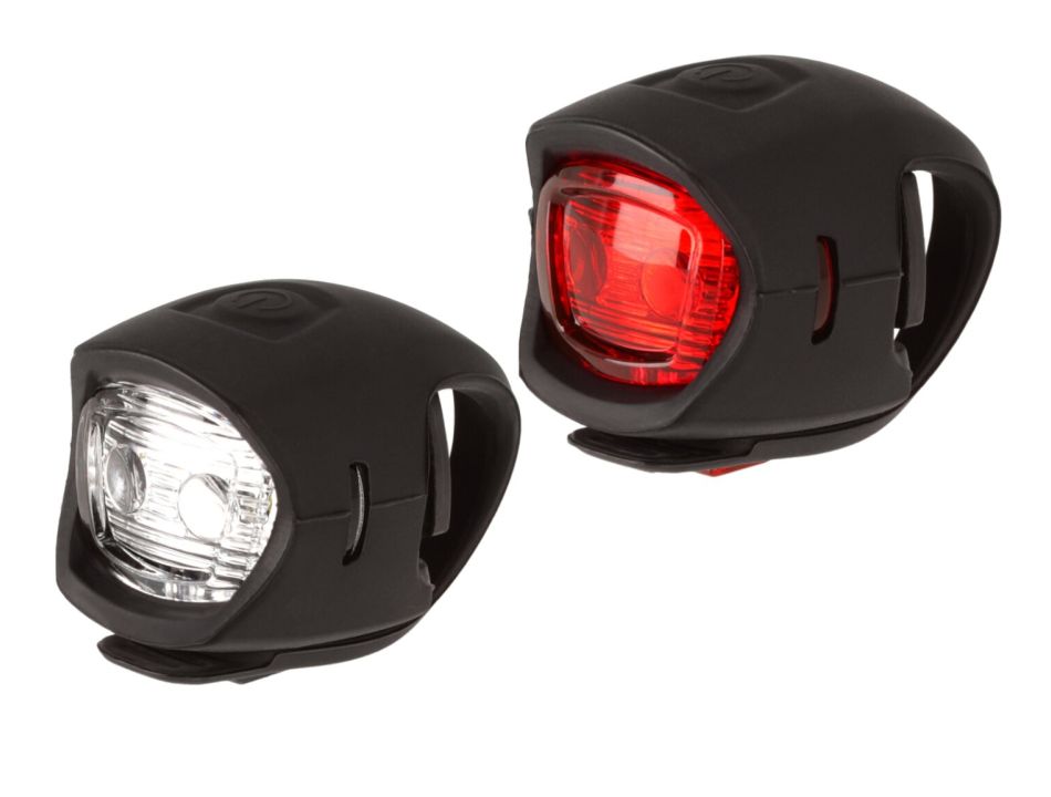 Zestaw lampek rowerowych EASY SET